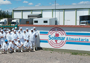 Azienda Solemar, in Patagonia, Argentina