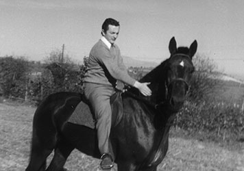 Virginio a cavallo